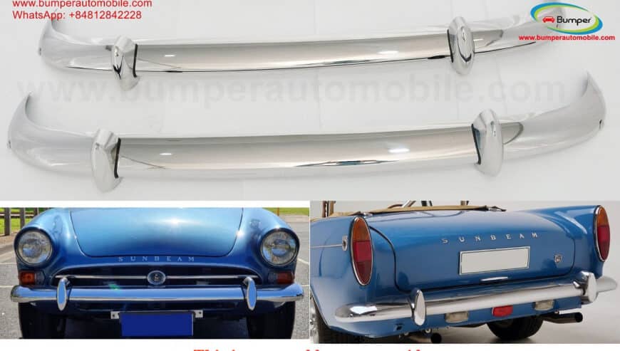 Sunbeam Alpine Series 4 Series 5 (1964-1968) and Sunbeam Tiger (1964-1967) Bumpers