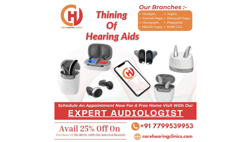 Hearing Aids Fitting at Low Cost | Care Hearing Clinics