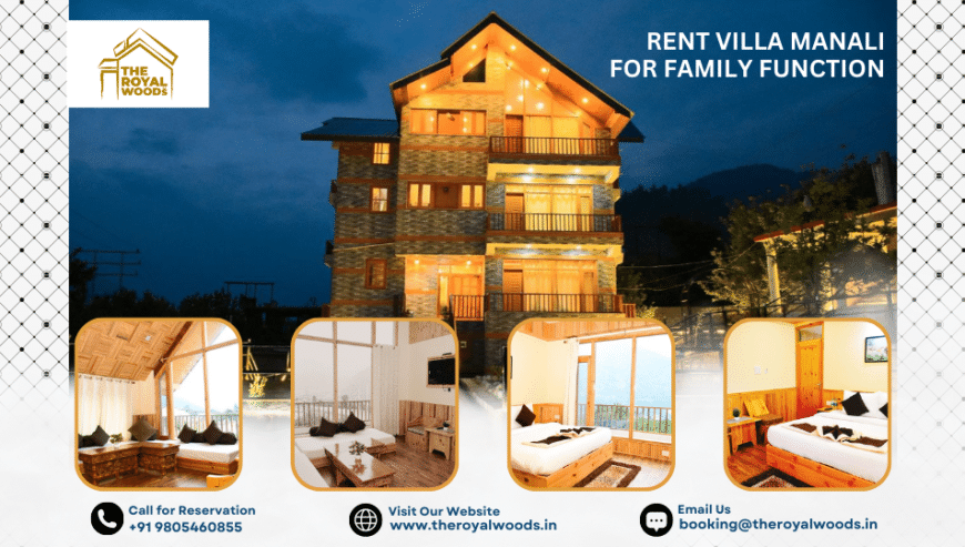 Rent Villa Manali For Family Function | Aaroham Resort