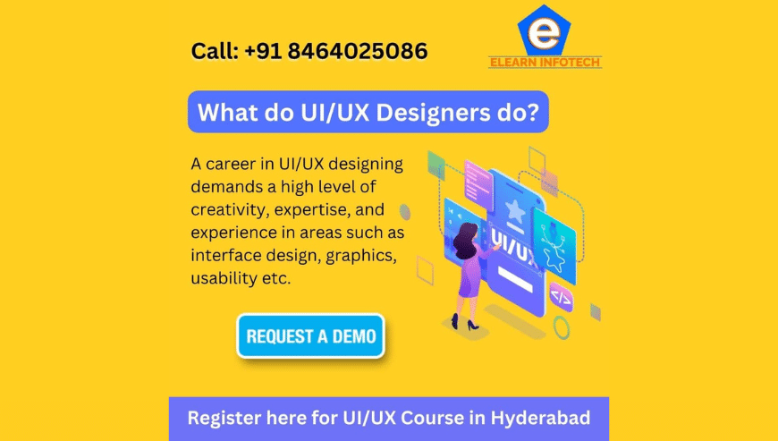 UI UX Design Training Institute in Hyderabad | Elearn Infotech