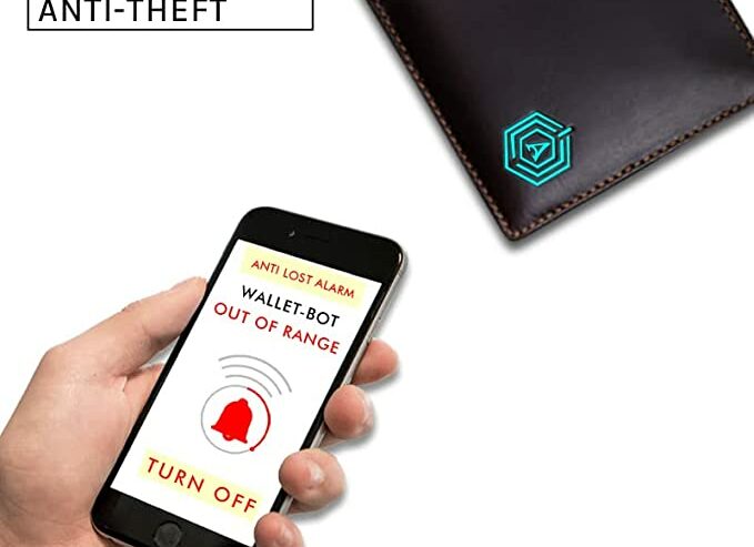 Wallet-Bot Classic | Smart Wallet | Inbuilt Power Bank – Arista Vault