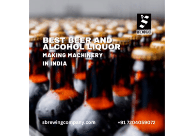 Best Beer and Alcohol Liquor Making Machinery in India | S Brewing Company