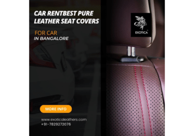 Best Pure Leather Seat Covers For Car From Exotica Leathers