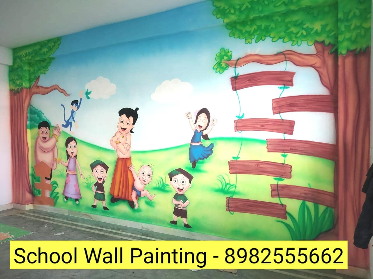 School Wall Painting Artist in Mumbai