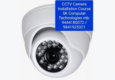 CCTV Camera Installation Course in Chennai | SK Computer Technologies