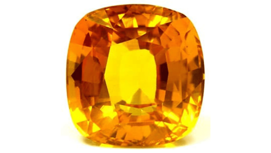 Shop GIA Certified Natural Orange Sapphire Online | Gemsny