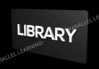 Signage For Library | Parallel Learning