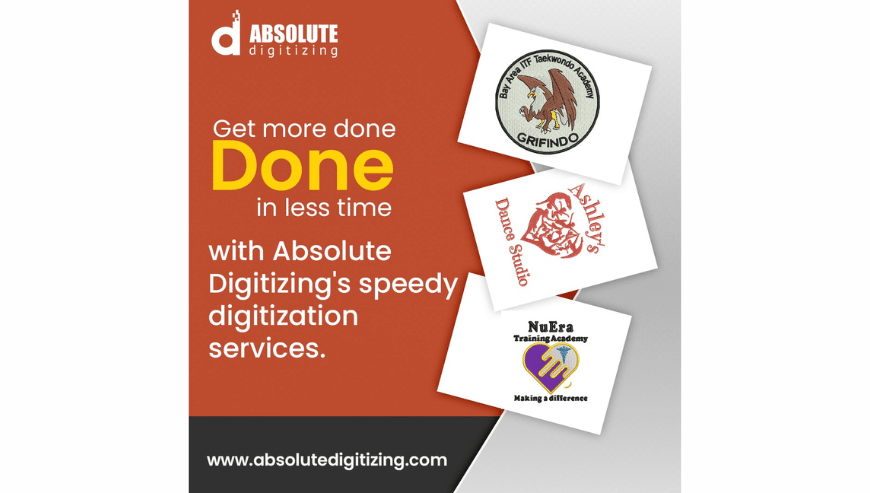 Best Embroidery Digitizing Company in New York | Absolute Digitizing