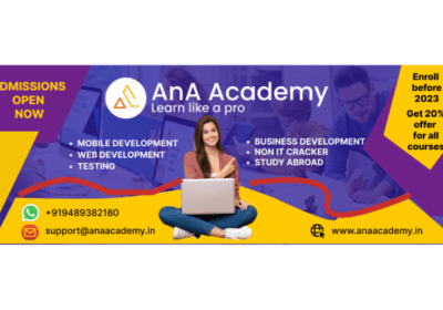 E-Learning Course in Madurai  | AnA Academy