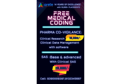 Pharmacovigilance | SAS With Free Medical Coding | Arete IT