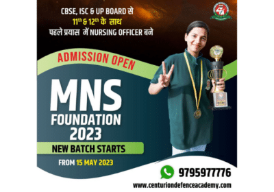 Best MNS Foundation Coaching in India | Centurion Defence Academy