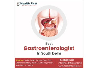 Best Gastroenterologist in South Delhi | Health First Wellness Center