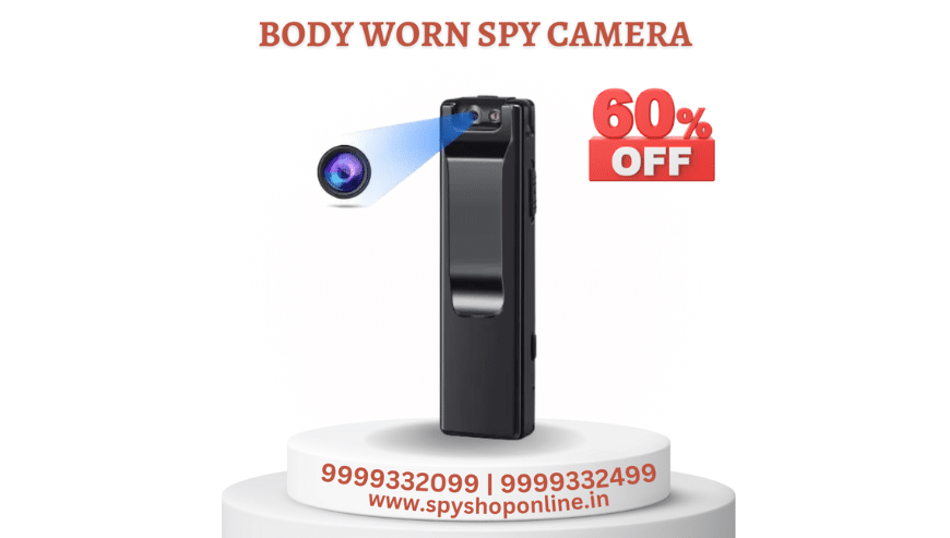 Grab The Best Body Worn Cameras Online at Spy Shop