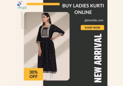 Buy Ladies Kurti Online | Blissfab.com