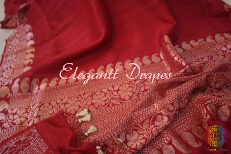 Shop Organza Sarees Online | Elegantt Drapes