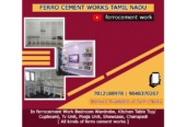 Best Ferro Cement Kitchen Cupboard Works in Coimbatore