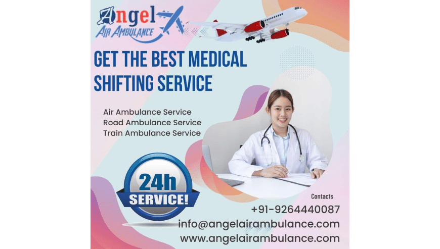 Finest Medical Air Ambulance Service in Raipur | Angel Air Ambulance