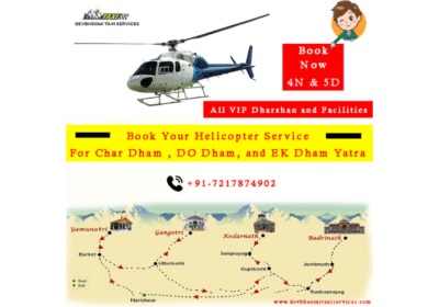 Helicopter Service For Chardham Yatra | Devbhoomi Taxi Services