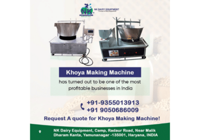 Khoya Making Machine in India | NK Dairy Equipment