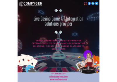 Live Casino Game API Integration Services | Comfygen