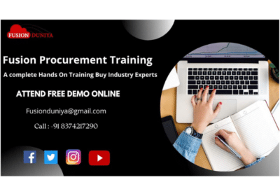 Oracle Fusion Procurement Online Training | Fusinduniya