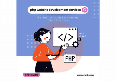 PHP Website Development Services in India | OrangeMantra