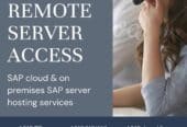 SAP Server – Saraswati Technologies