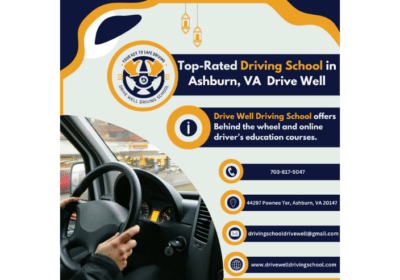 Top-Rated Driving Schools in Ashburn, VA | DriveWell Driving School