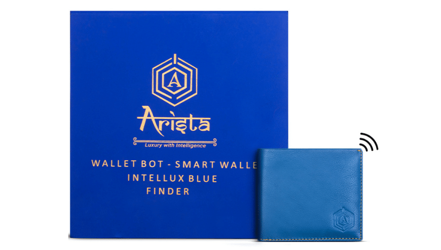 Traveller Wallet | 20m Seperation Alarm | Antitheft/Anti Lost | Arista Vault