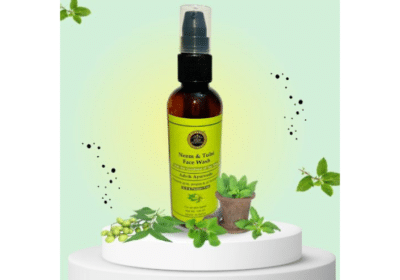 Neem and Tulsi Face Wash For Pimples and Blemishes | Advik Ayurveda India