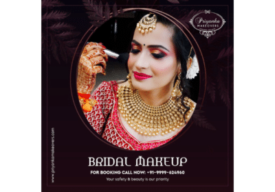 Bridal Makeup in Noida | Priyanka Makeovers