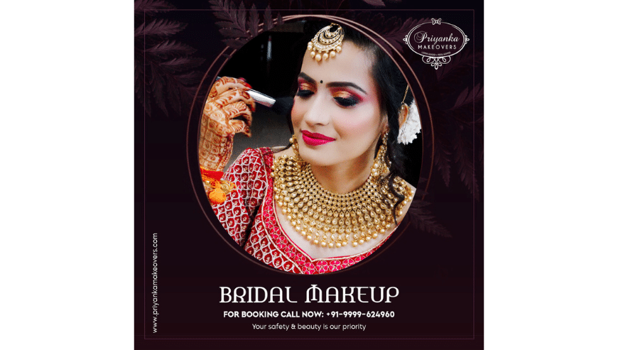 Bridal Makeup in Noida | Priyanka Makeovers