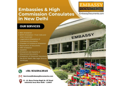 Embassies & High Commission Consulates in New Delhi | EmbassyDocuments.com