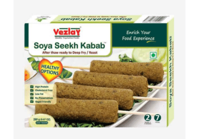 The Perfect Way To Enjoy Indian Food Without Meat Soya Seekh Kabab | Vezlay