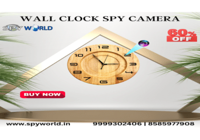 Keep an Eye on Your Child’s Nanny with Wall Clock Spy Camera | Spy World
