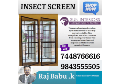 All Type Mosquito Net in Theni | Sun Interiors
