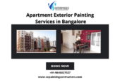 Best Apartment Exterior Painting Services and Contractors in Bangalore | VS Painting Contractors