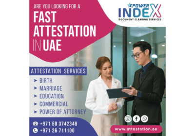 Attestation Services in Abu Dhabi | Power Index Management Services
