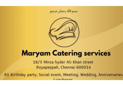 Best Catering Services in Royepettah | Maryam Catering Services