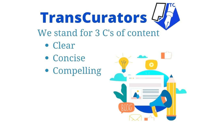 Best Content Writing Agency – B2B Copy Writing Services | TransCurators