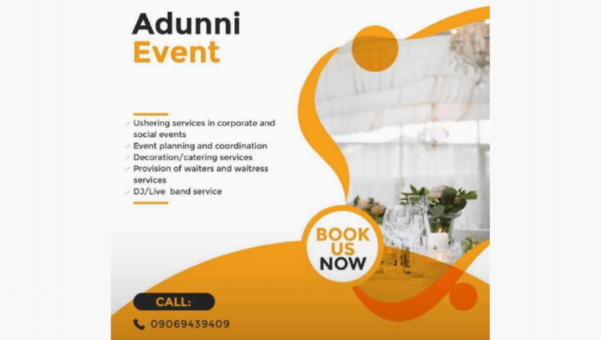 Best Event Planner in Nigeria | Adunni Event Planner