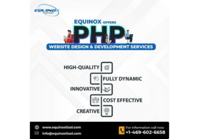 Best PHP Development Services | Equinox IT Solutions