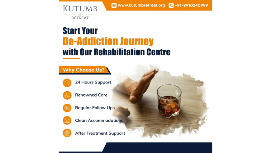 Best Rehab Centres in Delhi For Drug Addiction Treatment | Kutumb Rehab