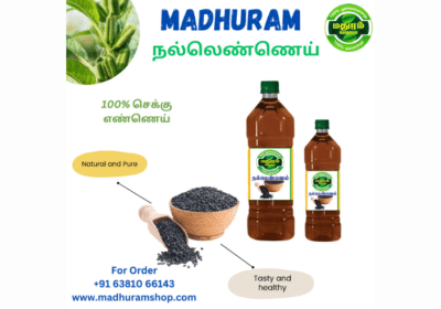 Best Wood Pressed Coconut Oil Supplier in Tamil Nadu | Madhuram Shop