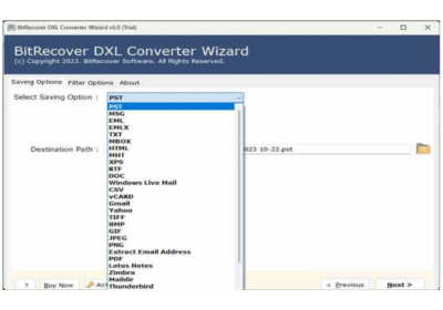 BitRecover DXL Converter Wizard