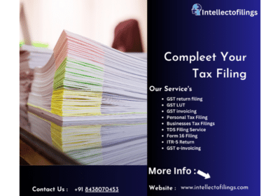 Businesses Tax Filings in Chennai | Intellecto Filings