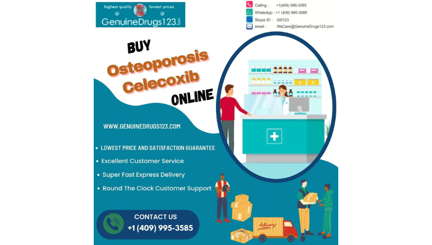 Buy Celecoxib Online – Generic NSAID | GenuineDrugs123.com