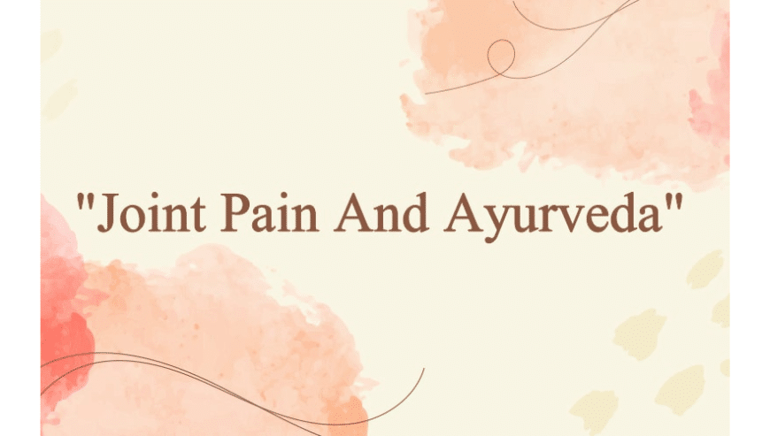 Choose Spand For Ayurvedic Treatment of Joint Pain Relief