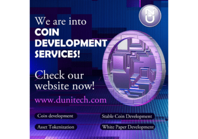 Cryptocurrency Coin Development Company | Dunitech Soft Solutions Pvt Ltd