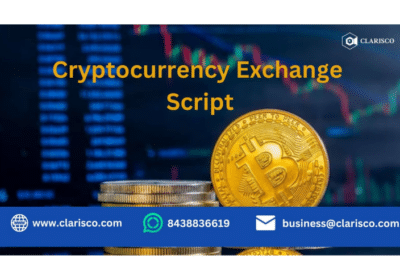 Drop The Cryptocurrency Exchange Script with Advanced Features | Clarisco